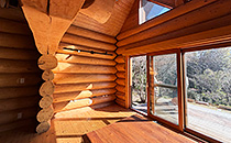 ログハウスの別荘リノベーション